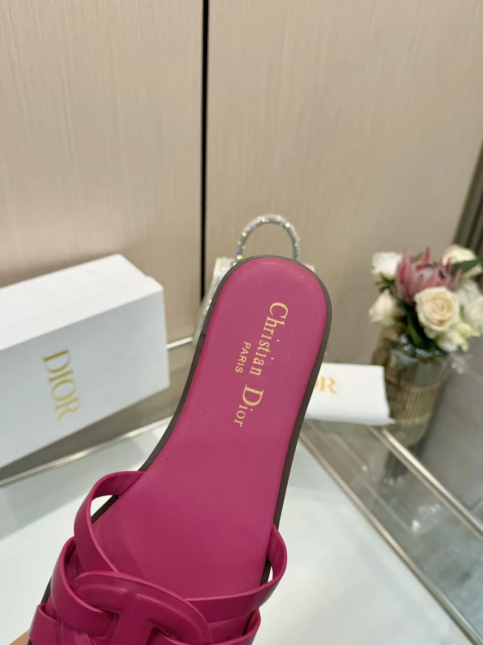 👟👟Ex-factory price 340👟👟 Dior new model, 9 colors available, cowhide fabric, code number 35-42, leather sole +40